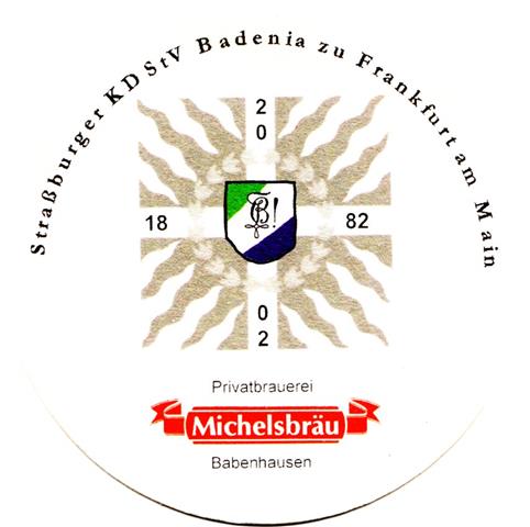 babenhausen of-he michels rund 3a (215-straßburger kdstv) 